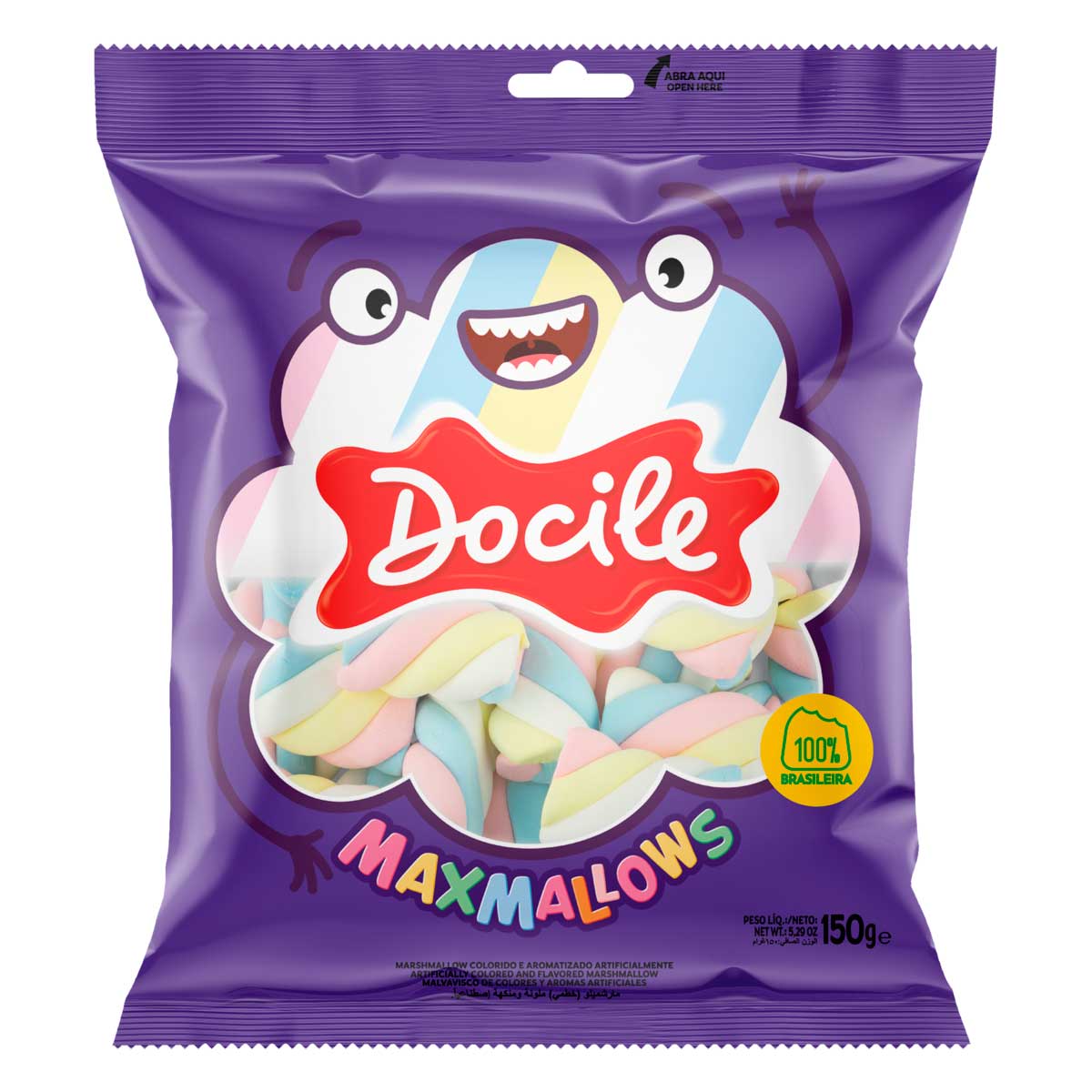 Marshmallow Twist Color Baunilha Docile 150g