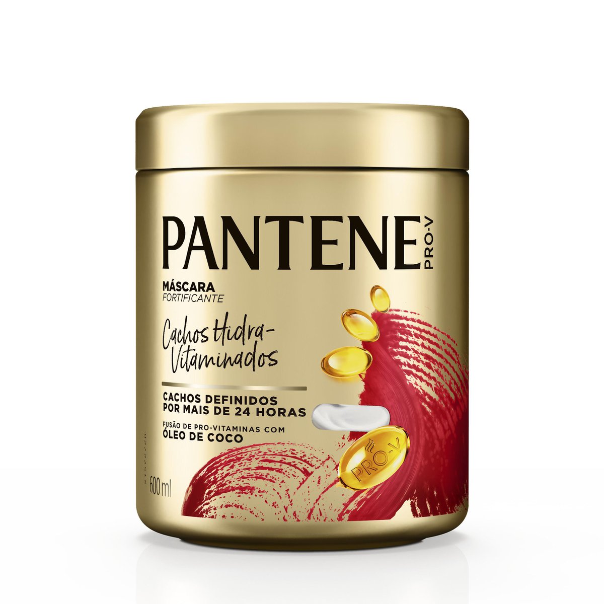 Máscara de Tratamento Pantene Cachos Hidra-Vitaminados 600ml