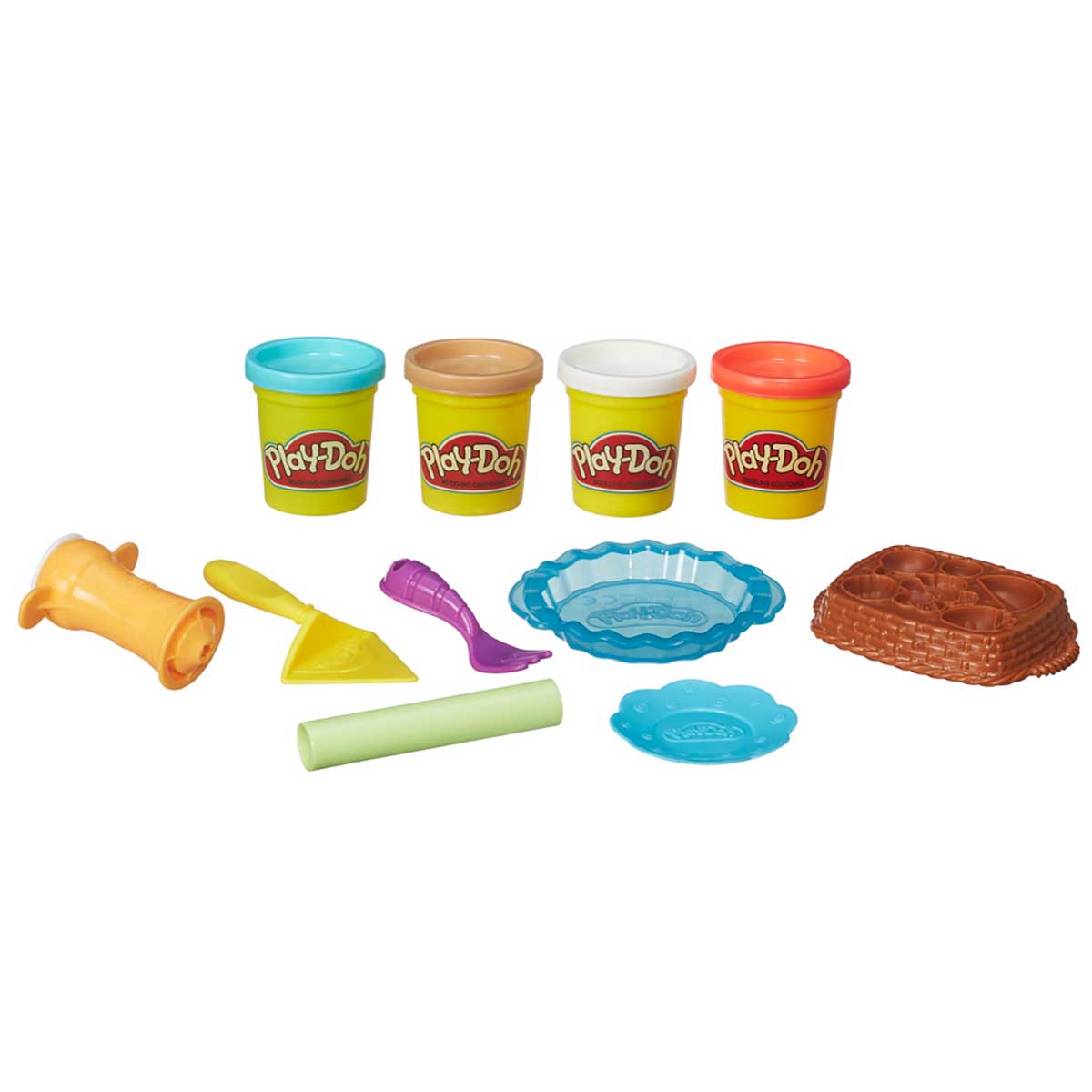 Massa de Modelar Play-Doh Tortas Divertidas Hasbro 544 Gramas