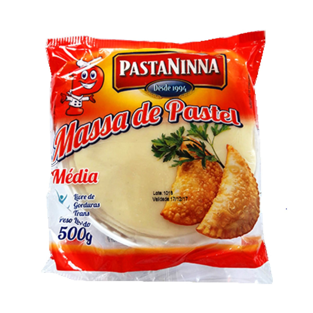 Massa de Pastel Média Pastaninna 500 g