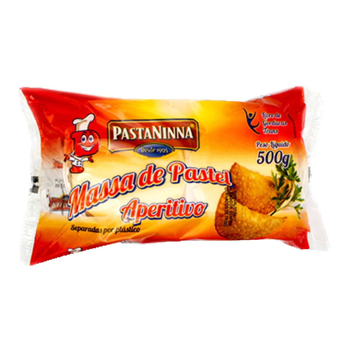 Massa de Pastel Pastaninna para Aperitivo 500 g