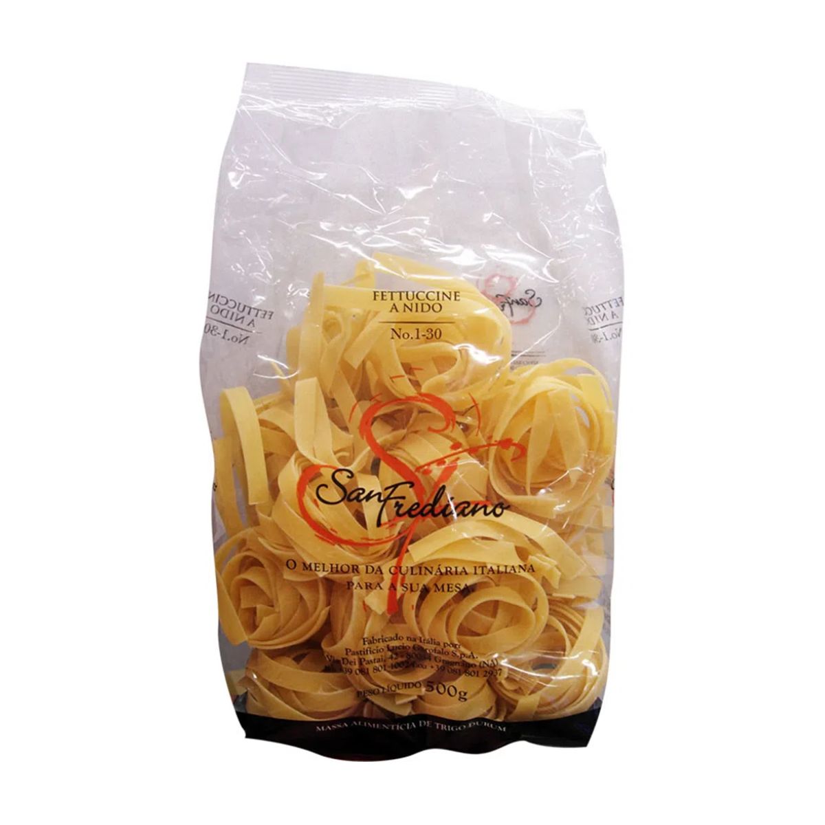 Macarrão Massa italiana Fettuccine San Frediano Pacote 500 g