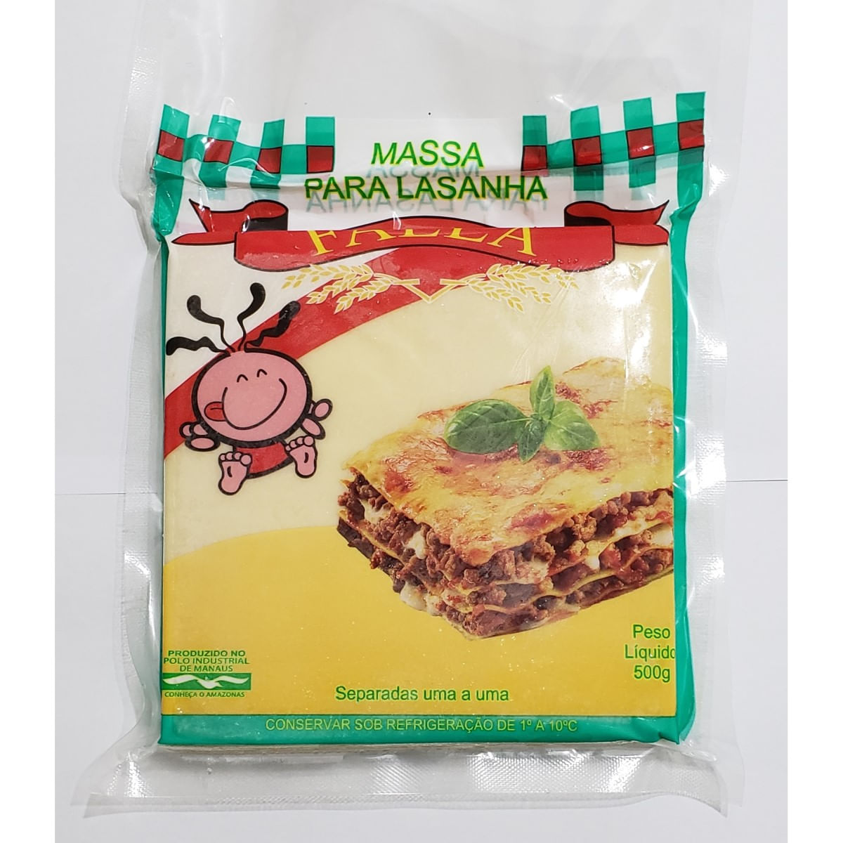 Massa para Lasanha Faela 500 g