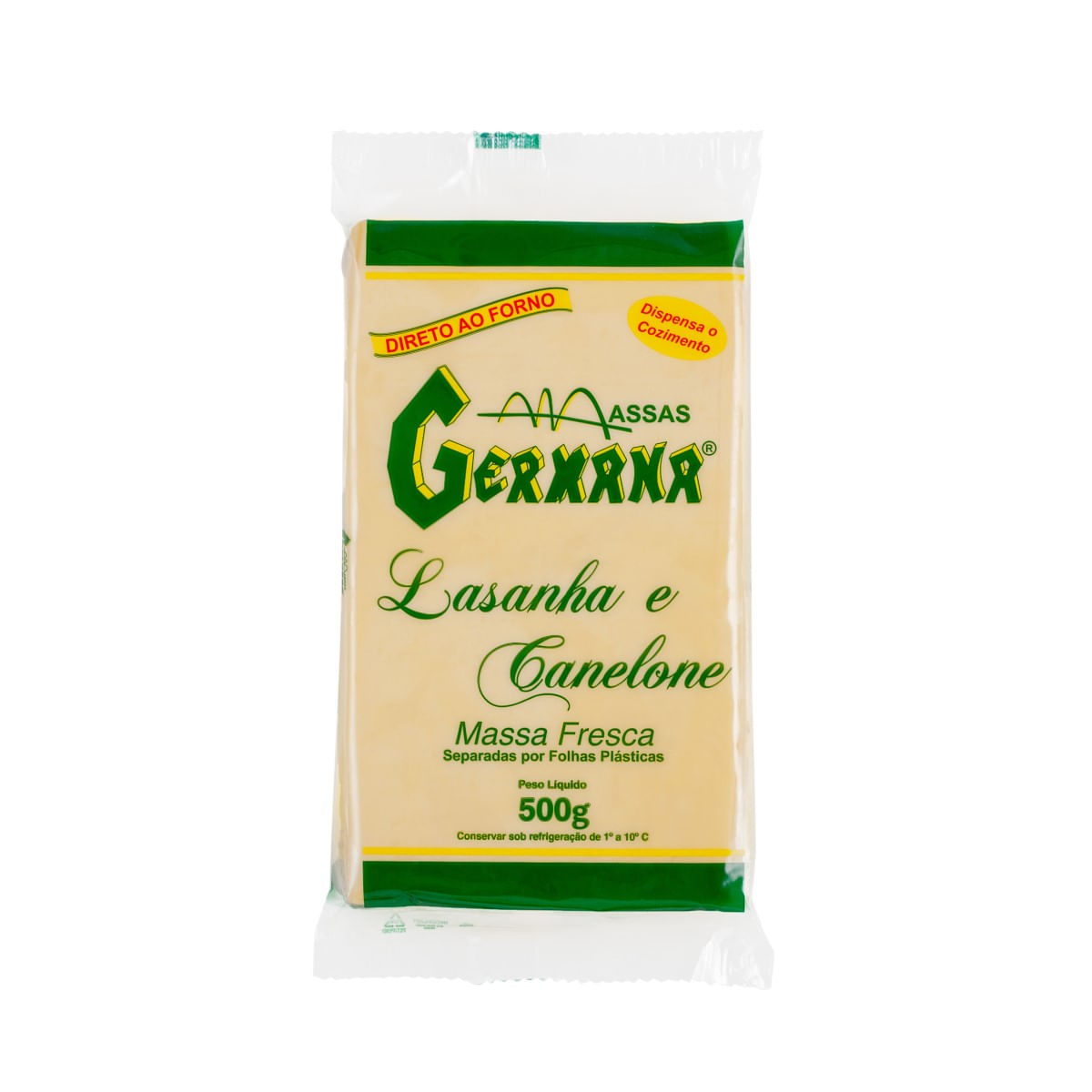 Massa para Lasanha Fresca Germana 500 g