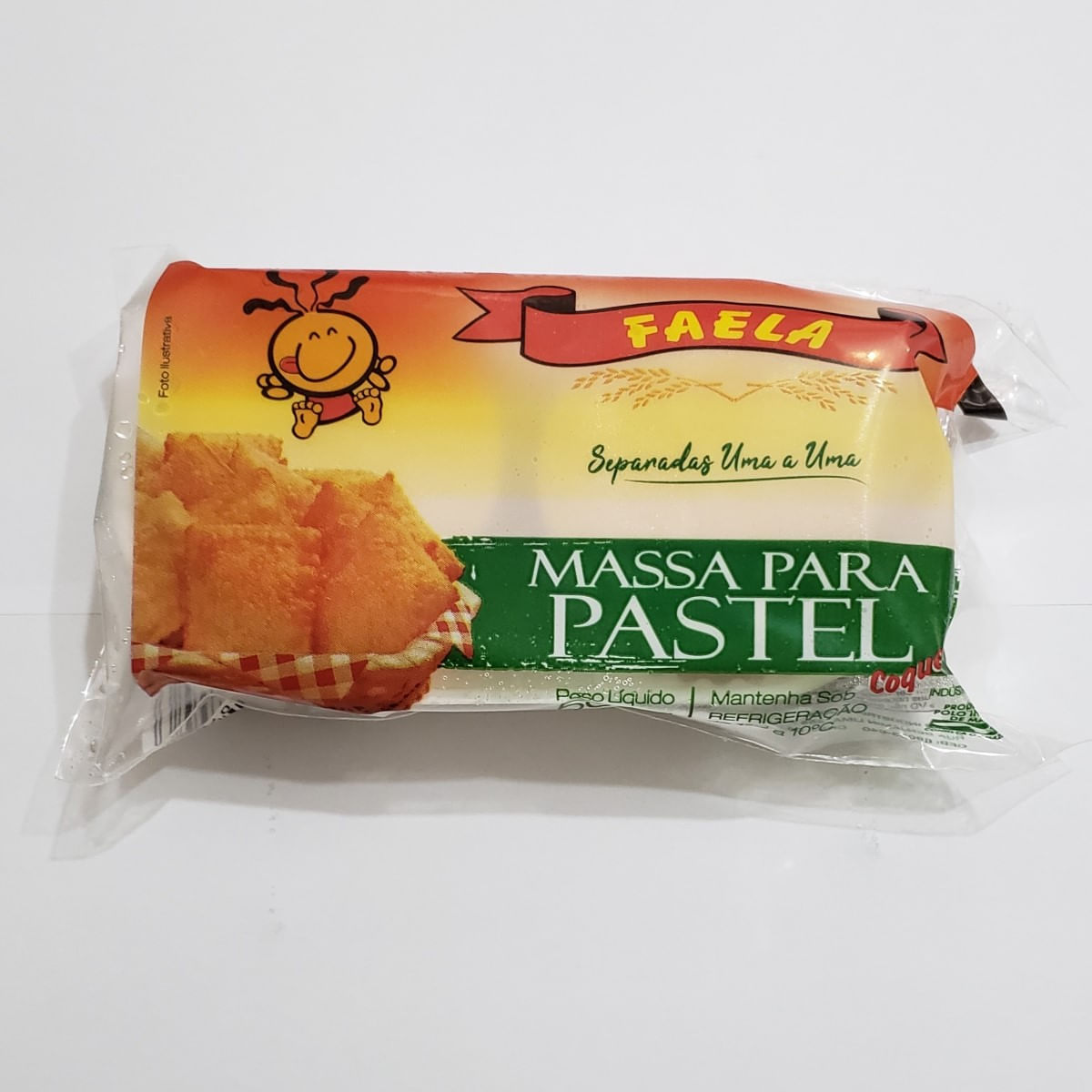 Massa para Pastel Coquetel Faela 500 g