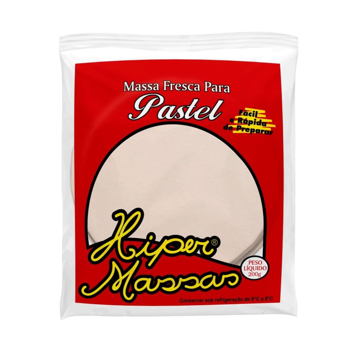 Massa para Pastel Hiper Massas Cumbuca 200 g