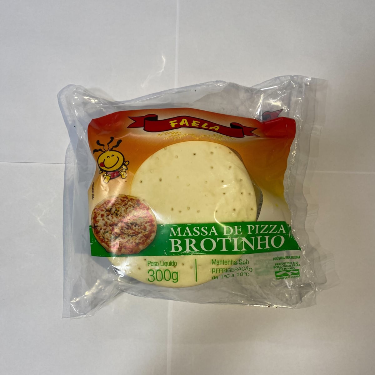 Massa para Pizza Brotinho Faela 300 g