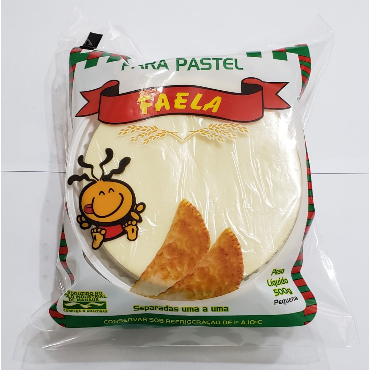 Massa para Pastel Pequena Faela 500 g