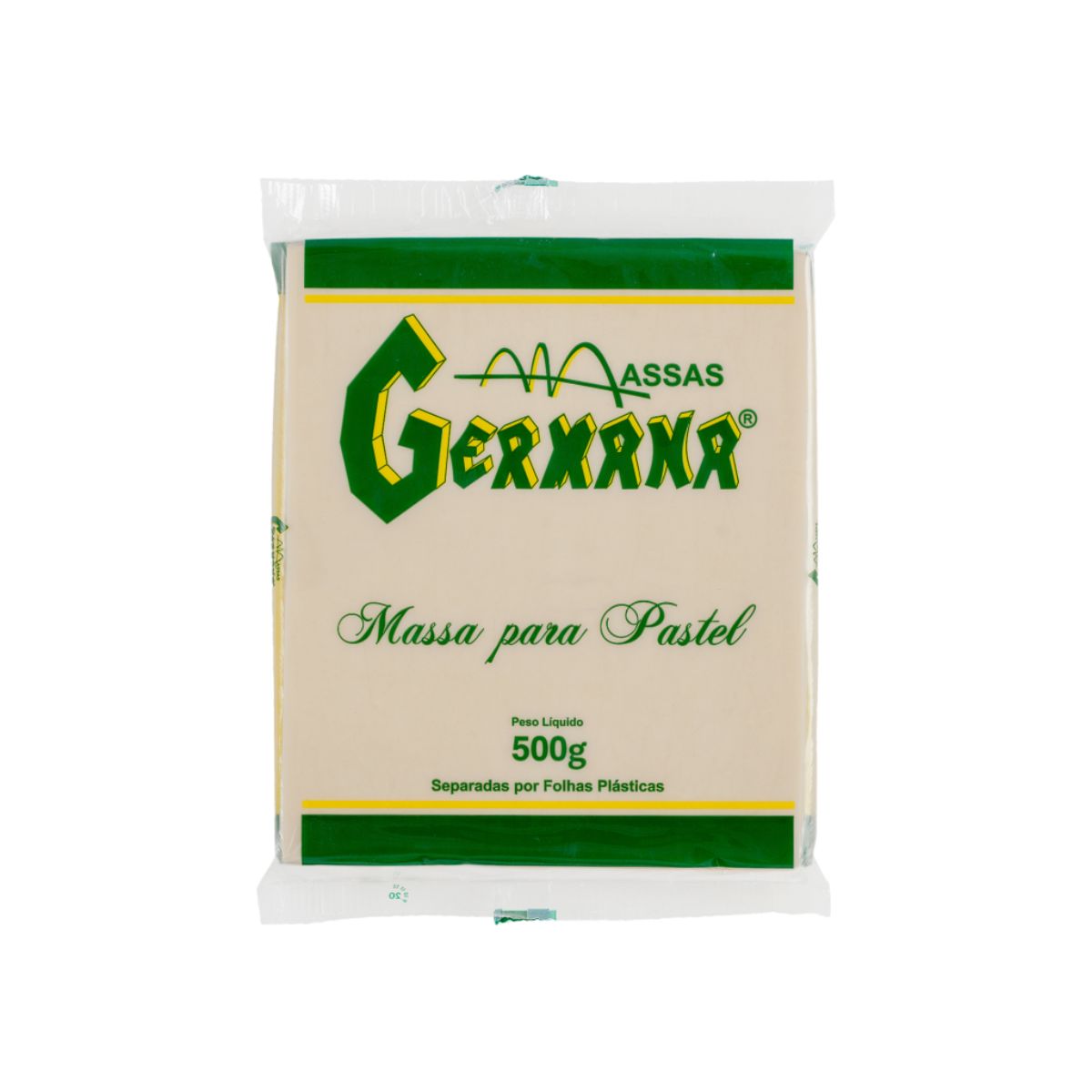 Massa de Pastel Quadrada Germana 500 g