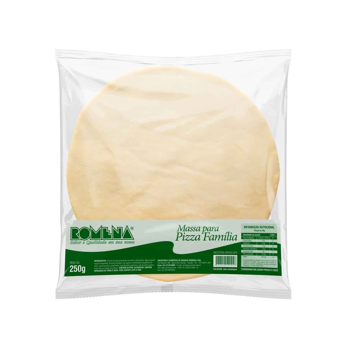 Massa Pizza Familia Romena 250 g