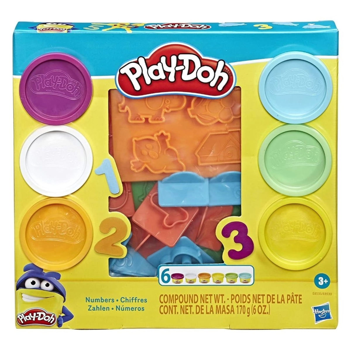 Massinha Play Doh Números Hasbro