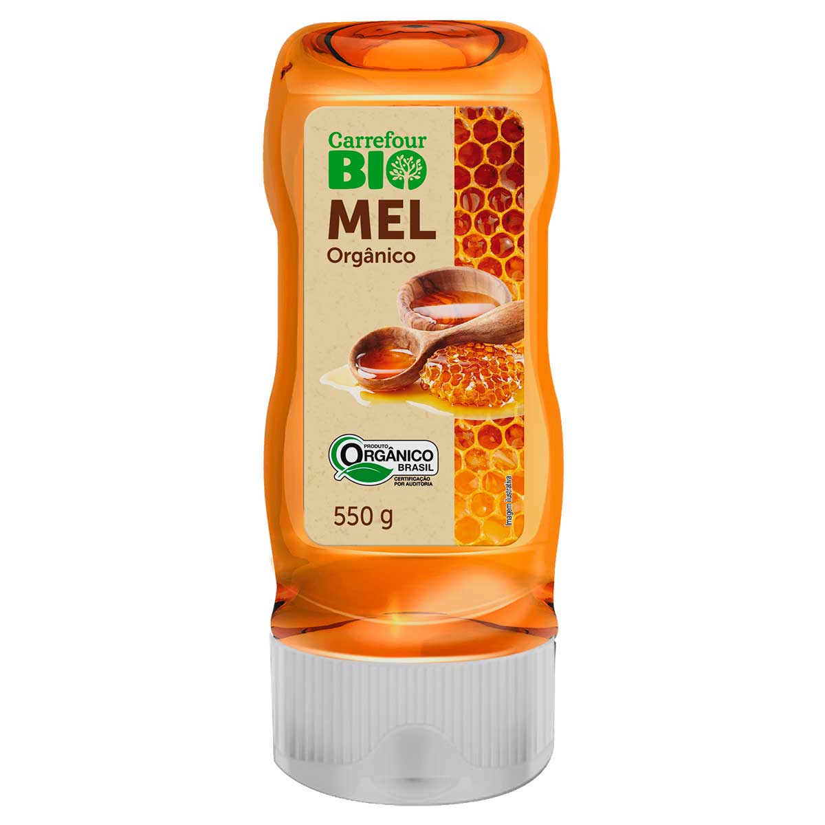 Mel Orgânico Carrefour Bio 550g