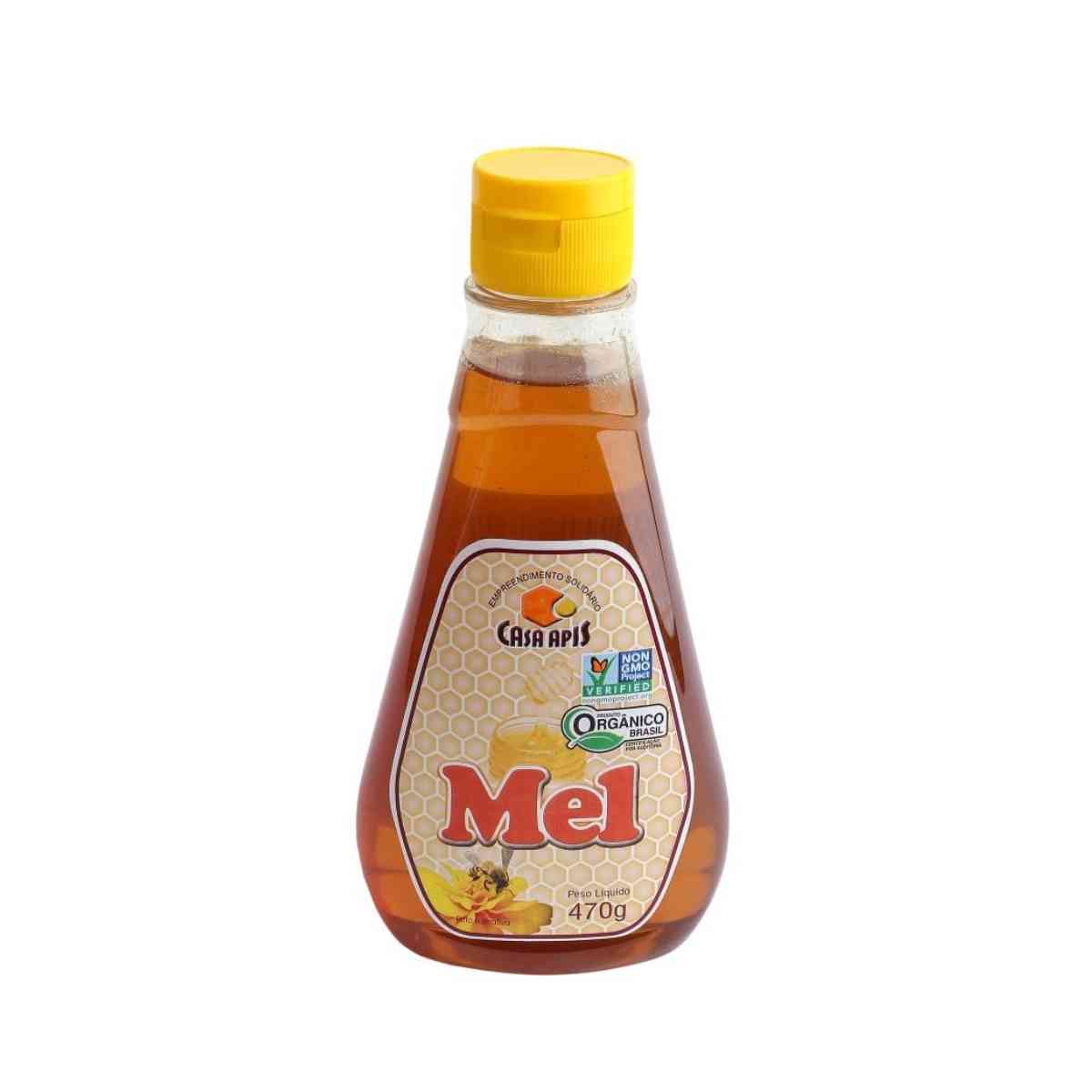 Mel Orgânico Casa Apis Bisnaga 470 g