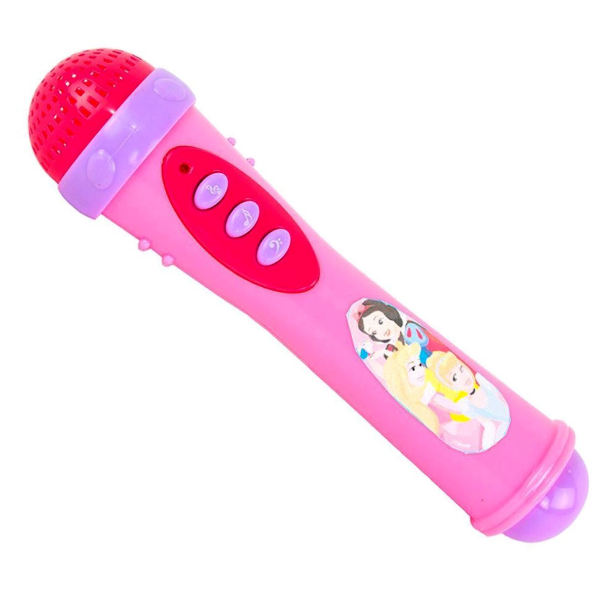 Microfone com Som Infantil Princesas Etitoys YD-219