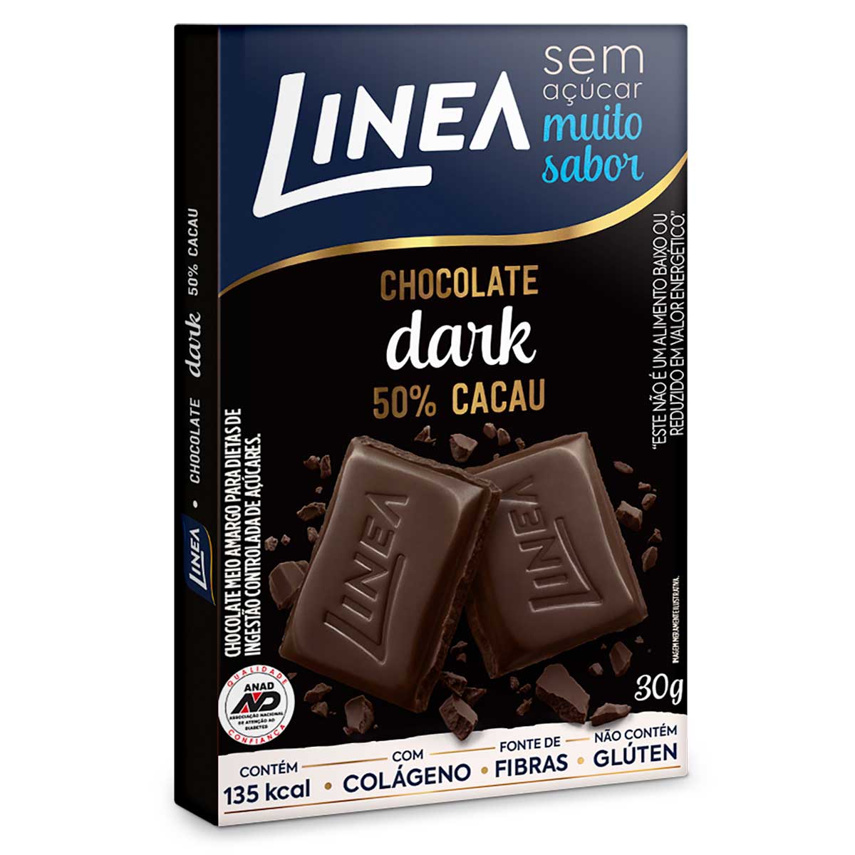 Chocolate Dark Linea 30g 15 Unidades