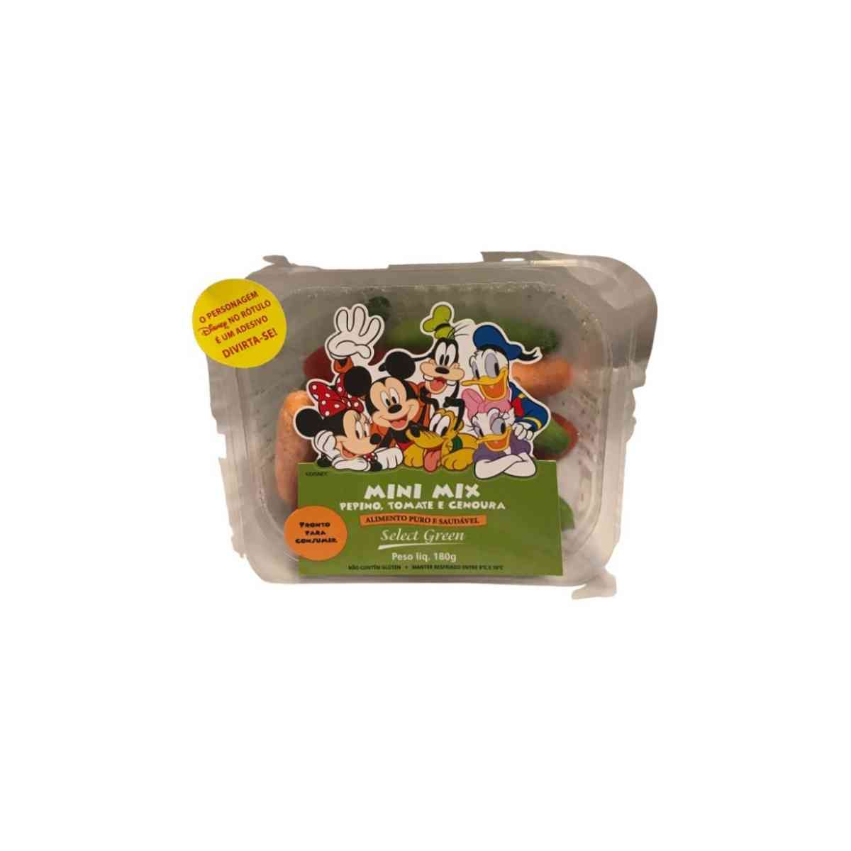 Mini Mix Lanchinho Disney Select Green Pacote 180 g