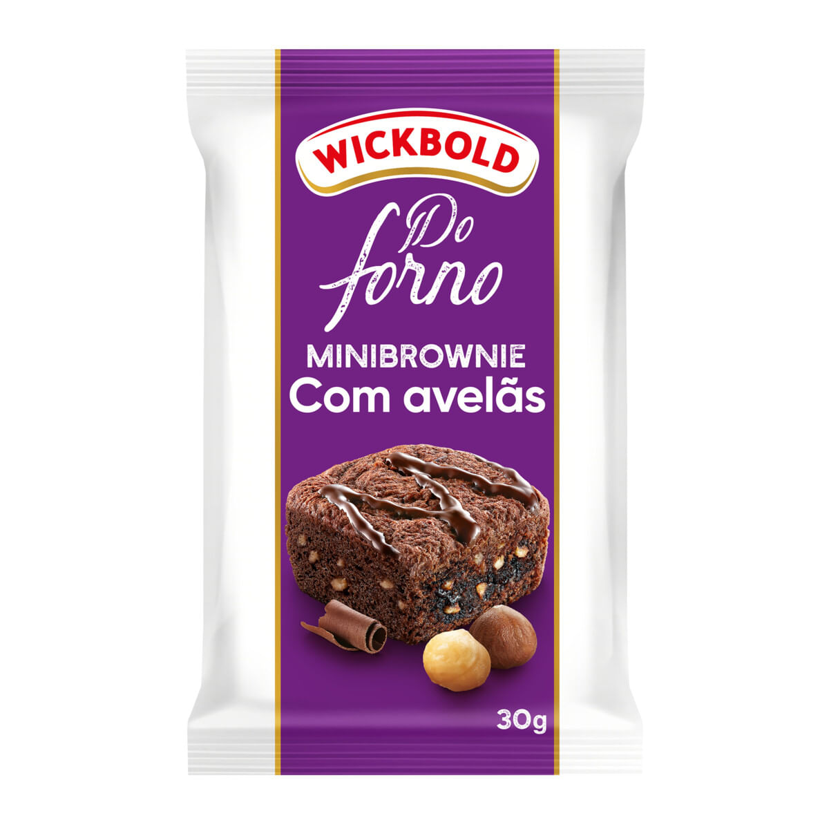 Minibrownie Avelãs Wickbold Do Forno 30 g