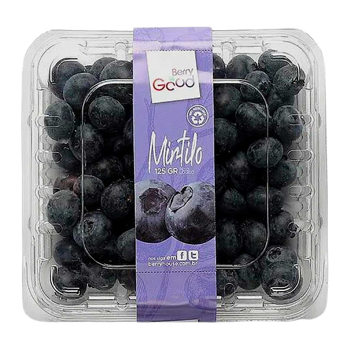 Mirtilo Importado Refrigerado Berrygood 125g