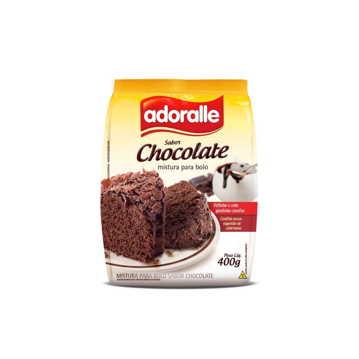 Mistura para Bolo Chocolate Adoralle 400 g