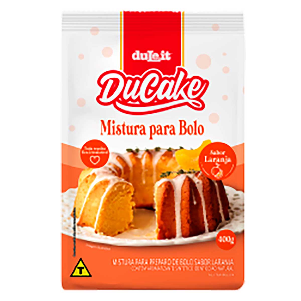 Mistura para Bolo Laranja Duleit DuCake 400 g