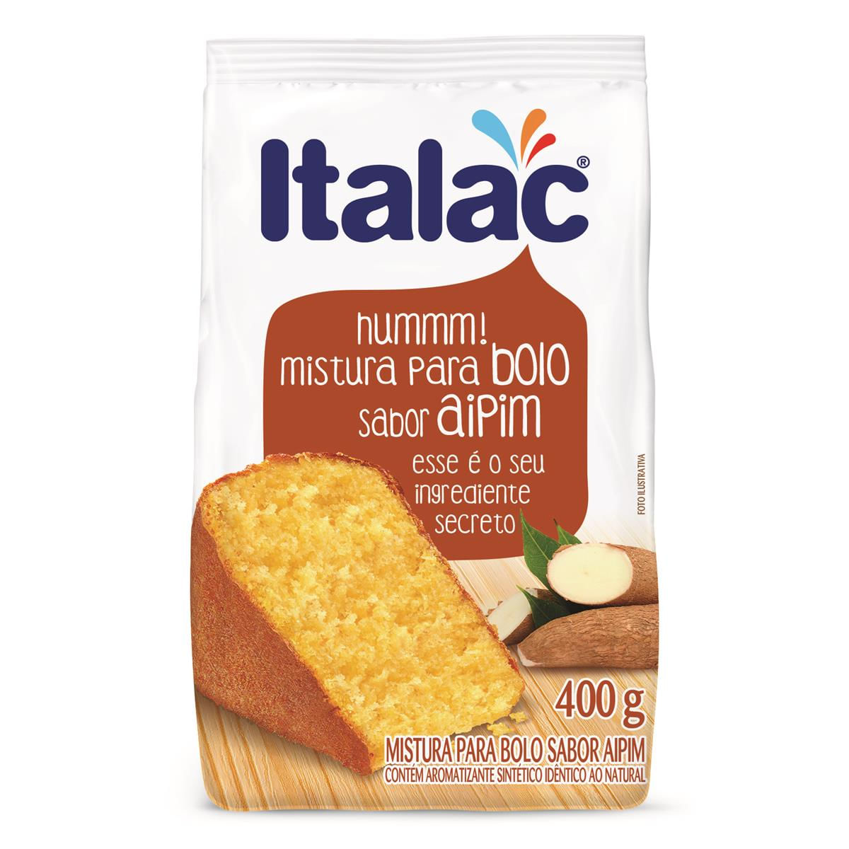 Mistura para Bolo Aipim Italac Pacote 400 g