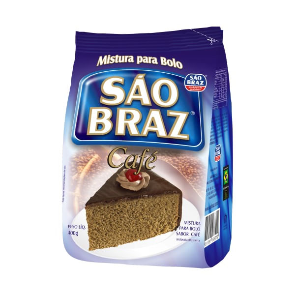 Mistura para Bolo Café São Braz 400 g