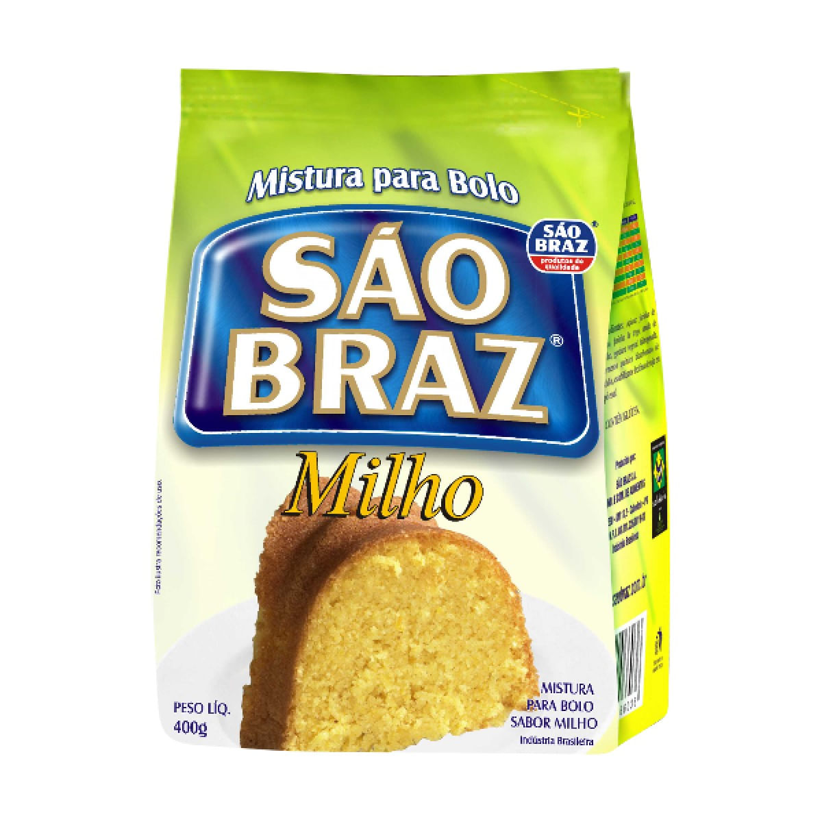 Mistura para Bolo Milho São Braz 400 g