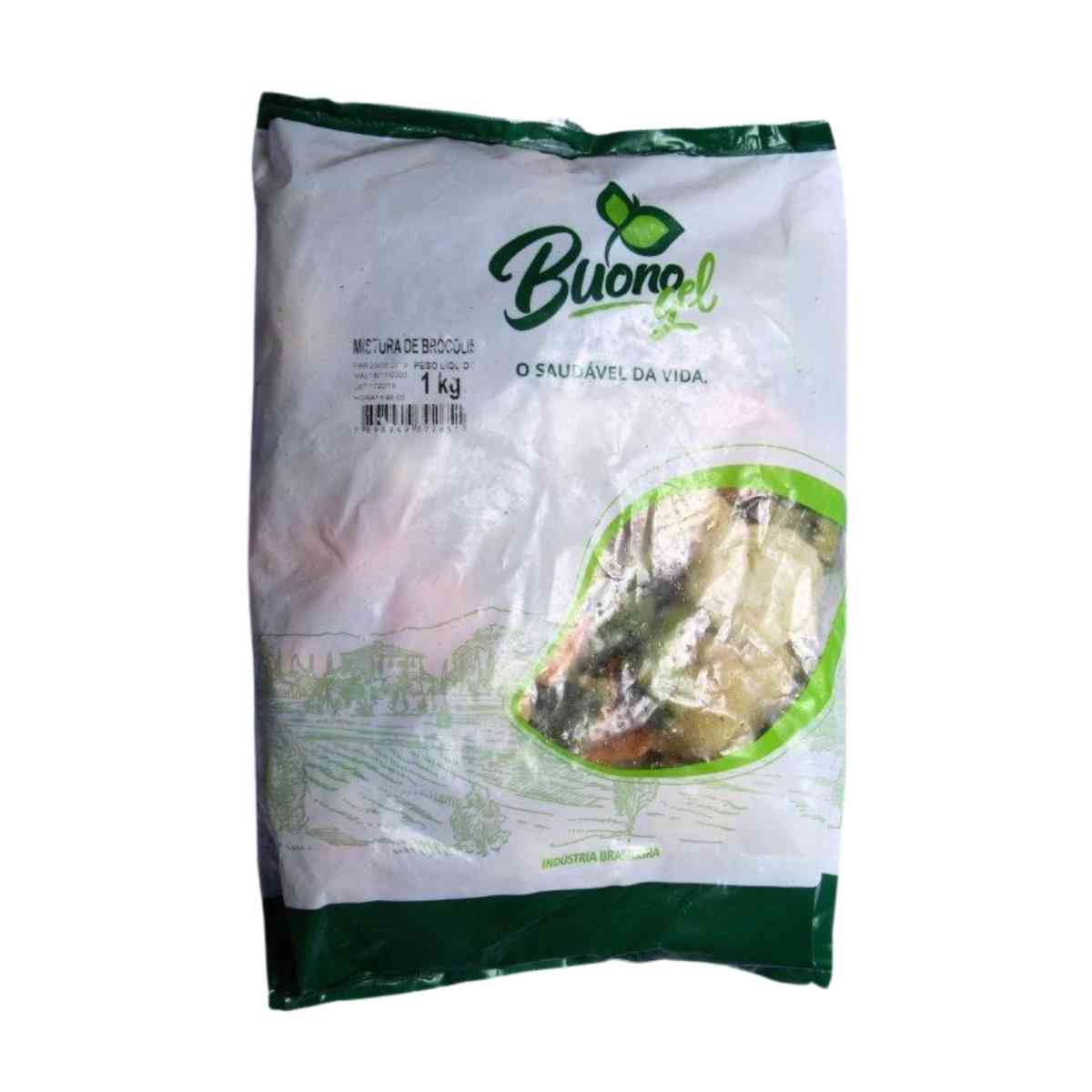 Mistura de Brócolis Congelada Buonogel 1 kg