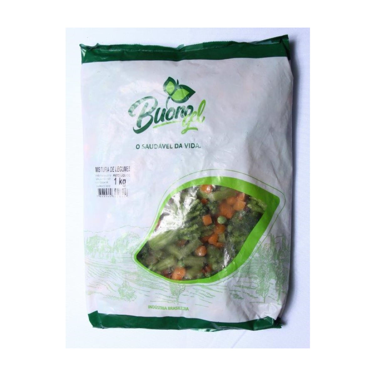 Mistura de Legumes Congelada Buonogel 1 kg