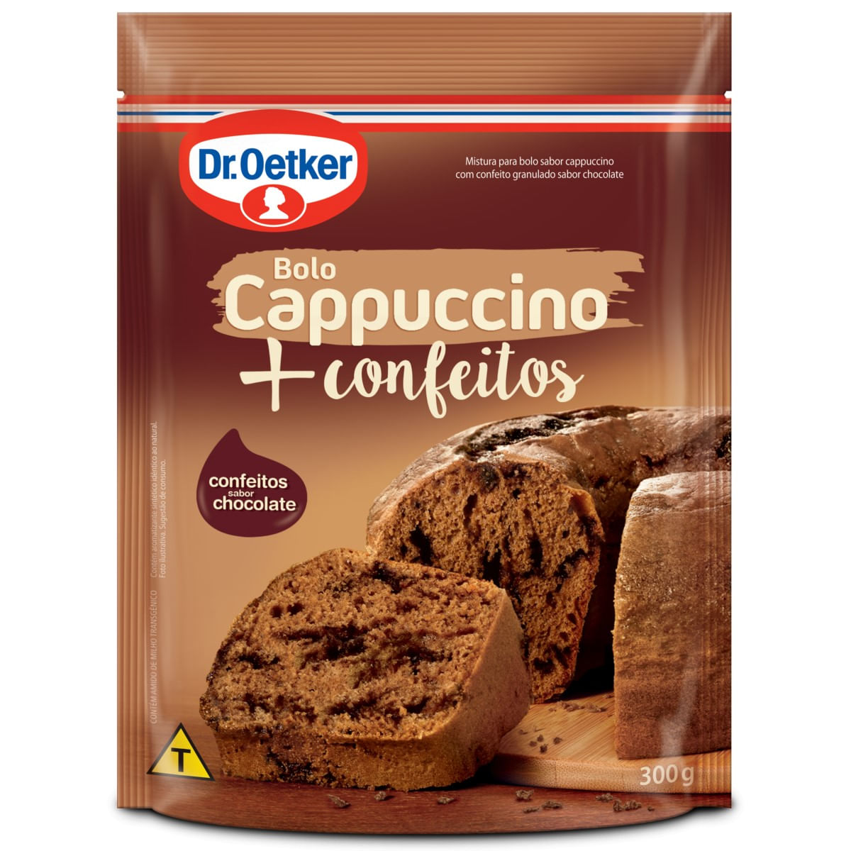 Mistura para Bolo Cappuccino + Confeitos Dr. Oetker 300 g