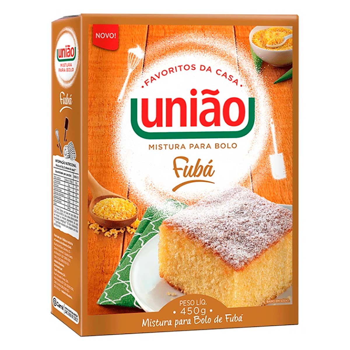 Mistura para Bolo de Fubá União 400g