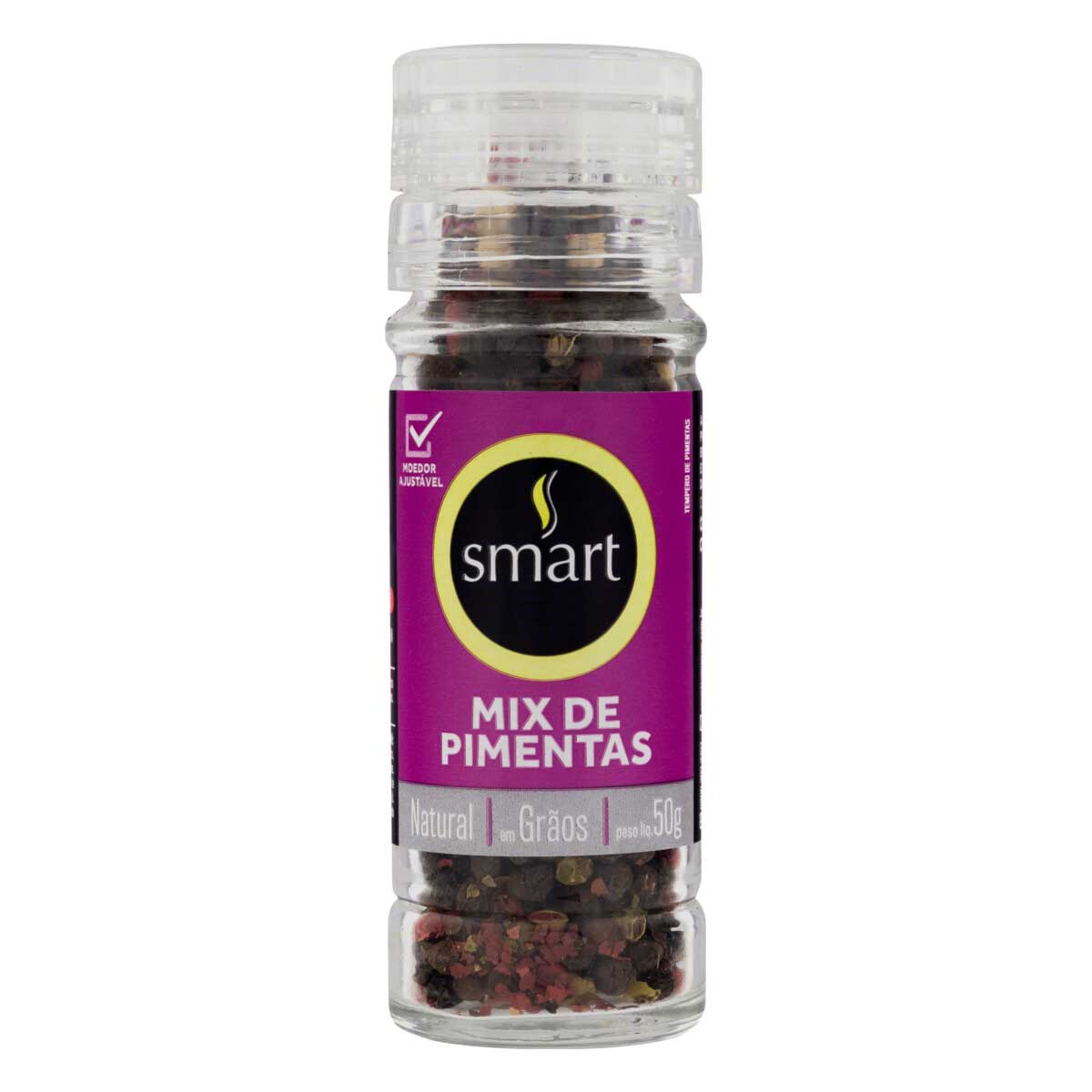 Mix de Pimenta em Grãos com Moedor Smart 50g