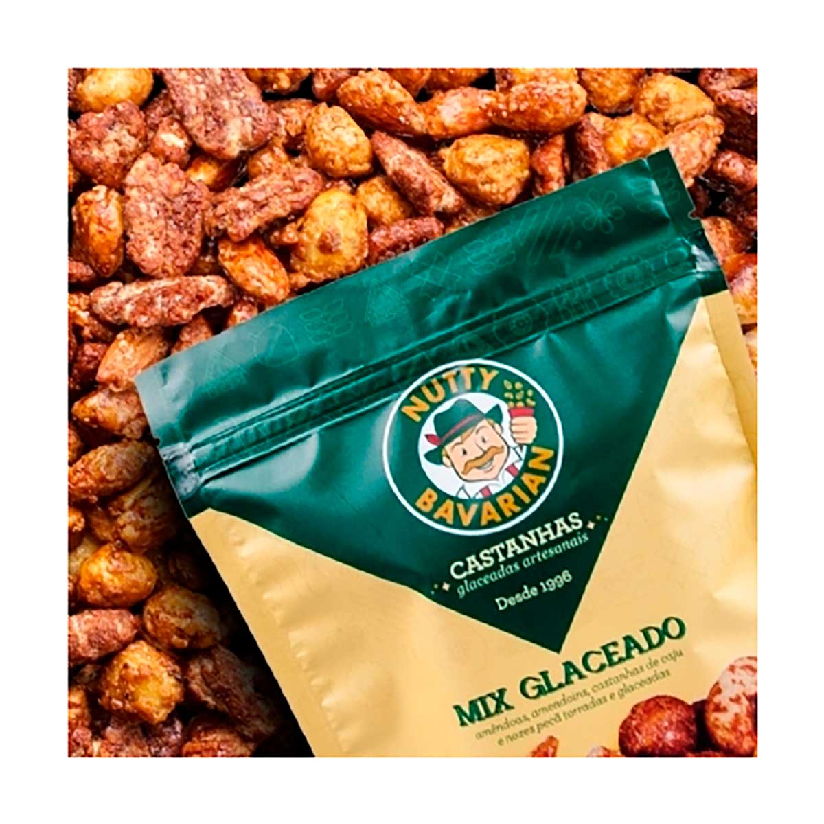 Mix Nuts Nutty Bavarian Prem Glacea 150 g