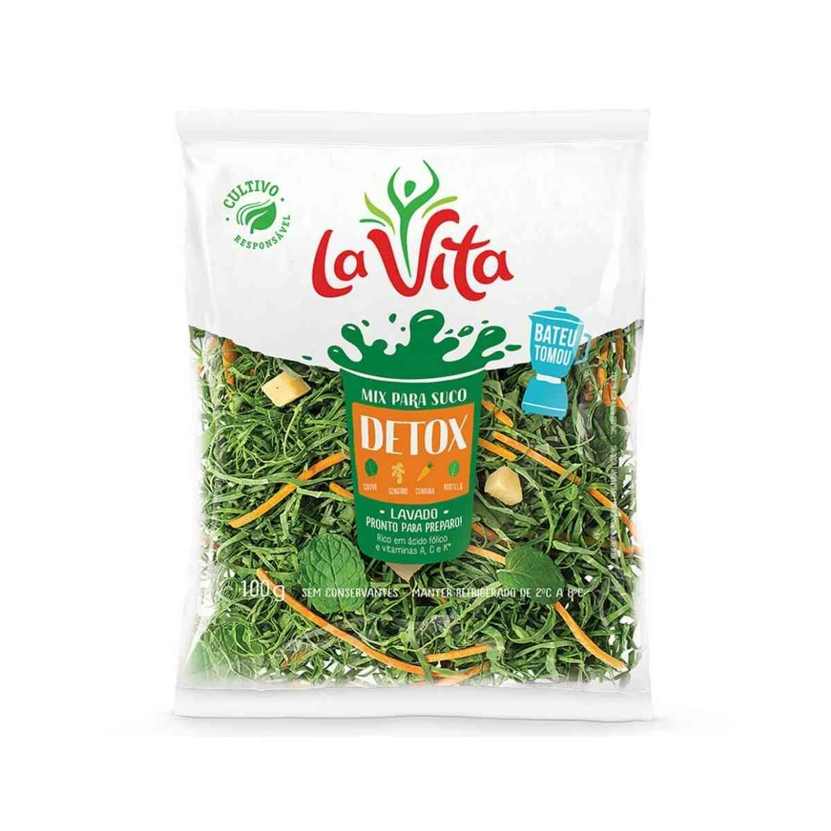 Mix para Suco Detox La Vita 100 g