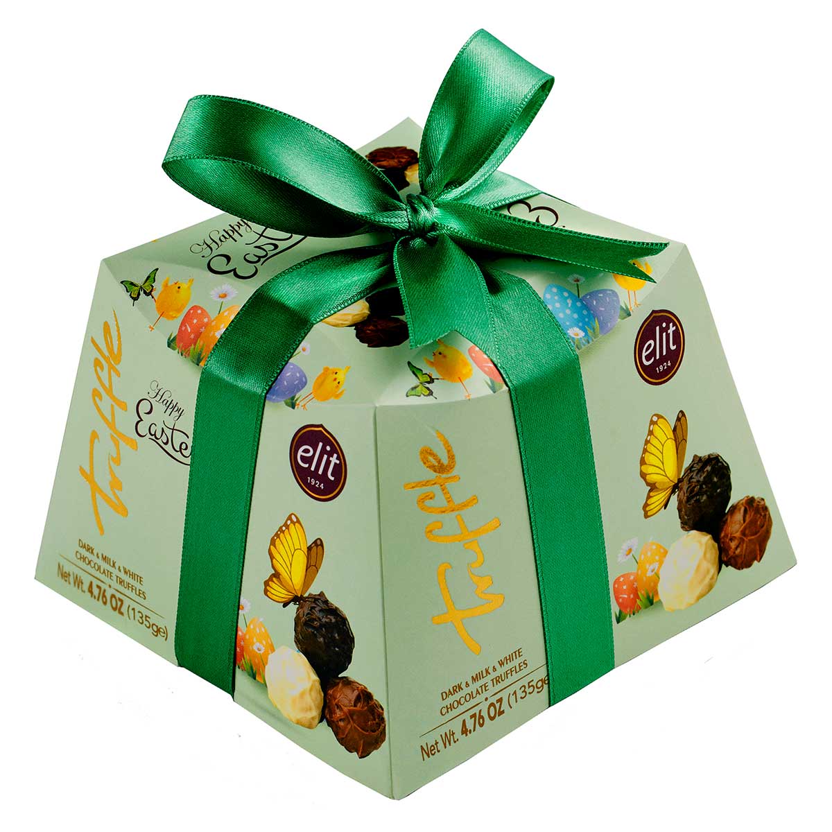 Trufas com Recheio de Avelã Elit Truffle Easter 135g