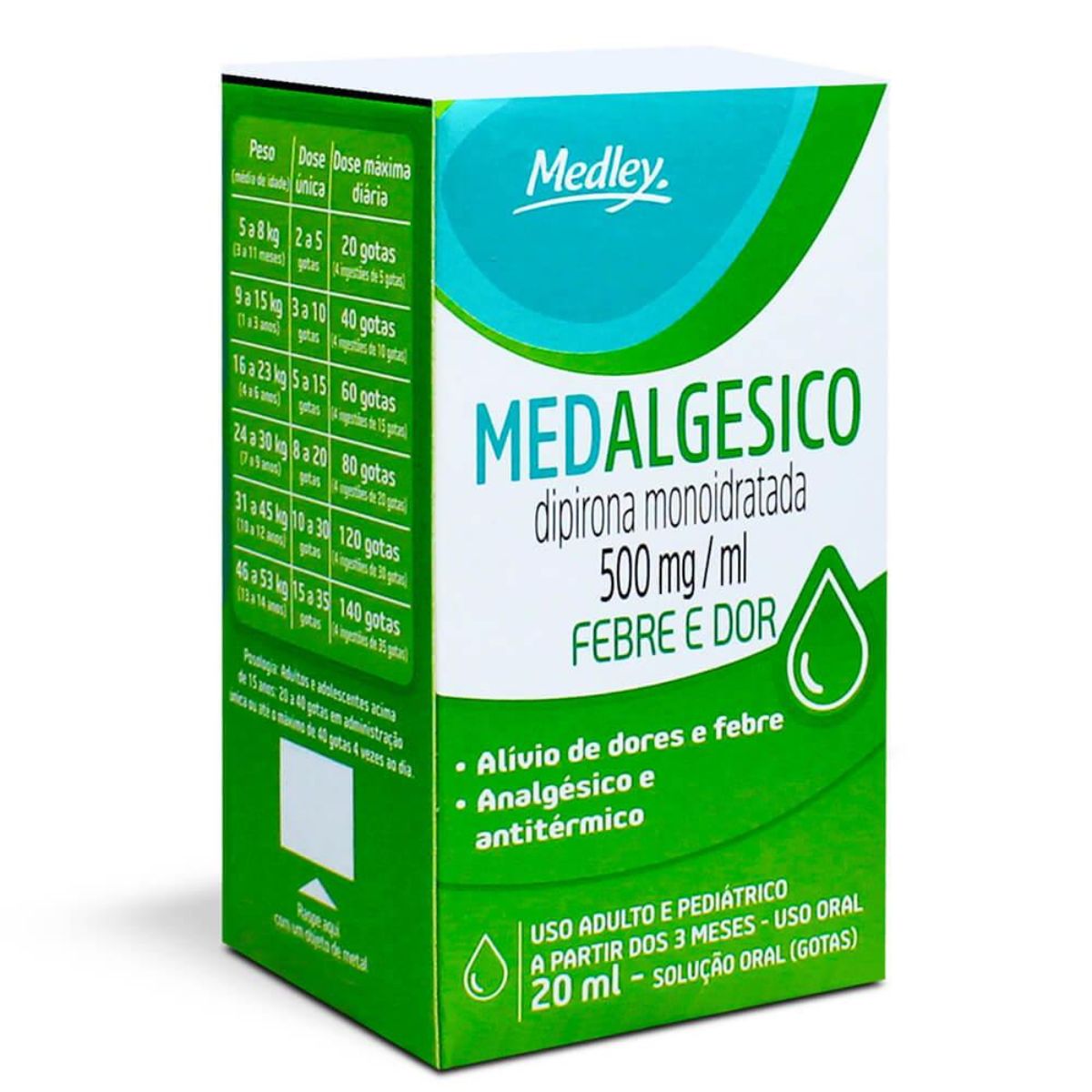 Modalgésico Medley em Gotas 20 ml