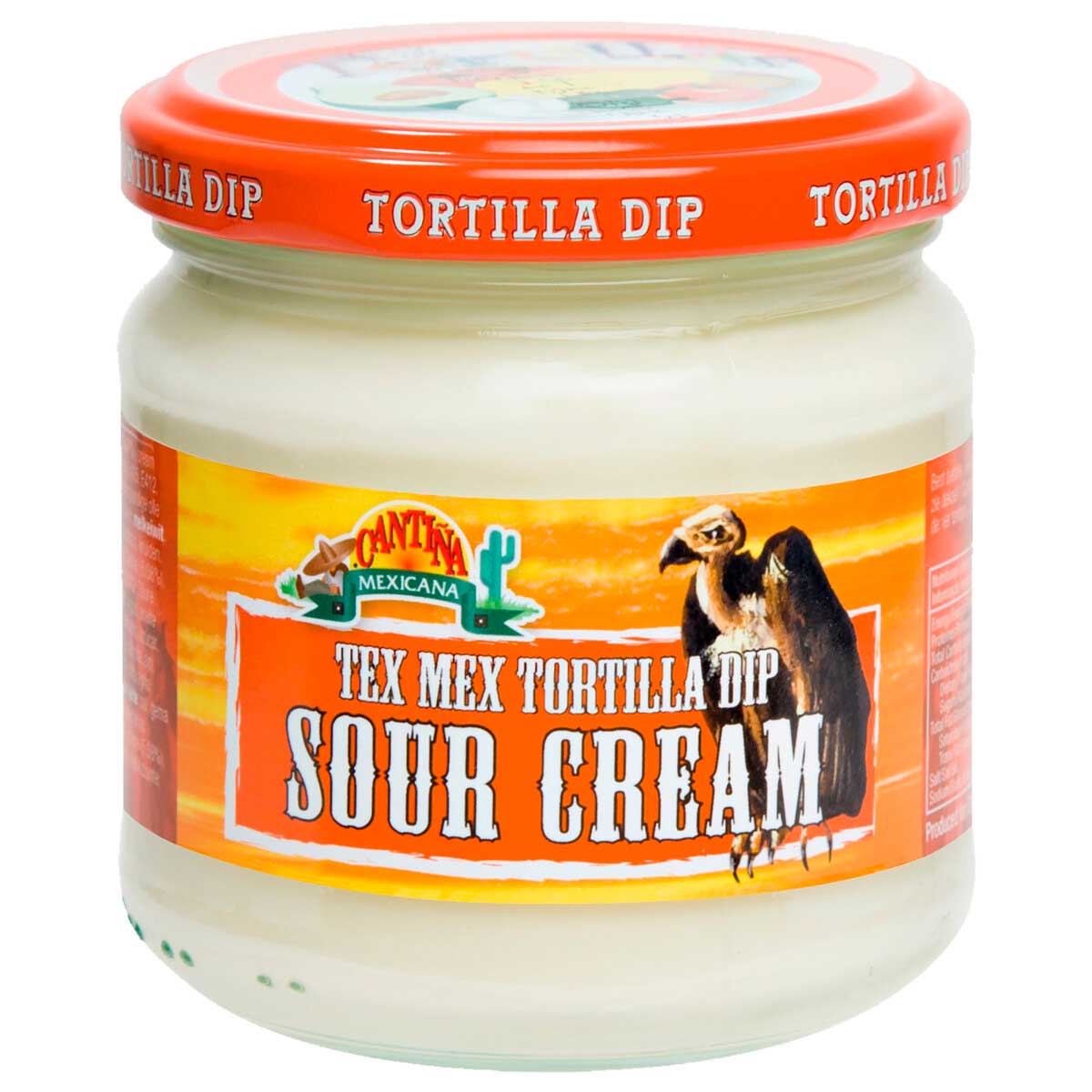 Molho Sour Cream Cantiña Mexicana 190g