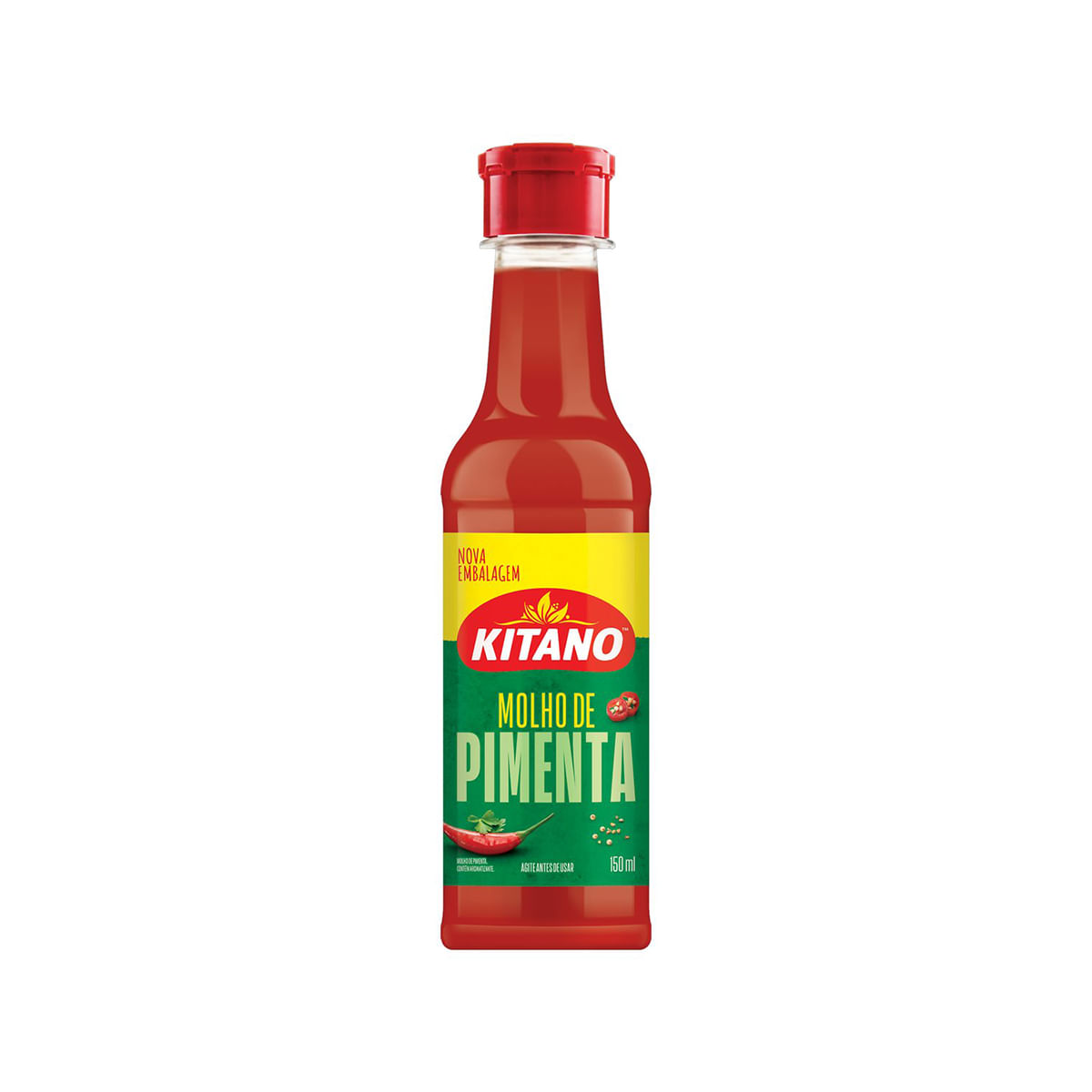 Molho de Pimenta Vermelha Tradicional Kitano 150ml