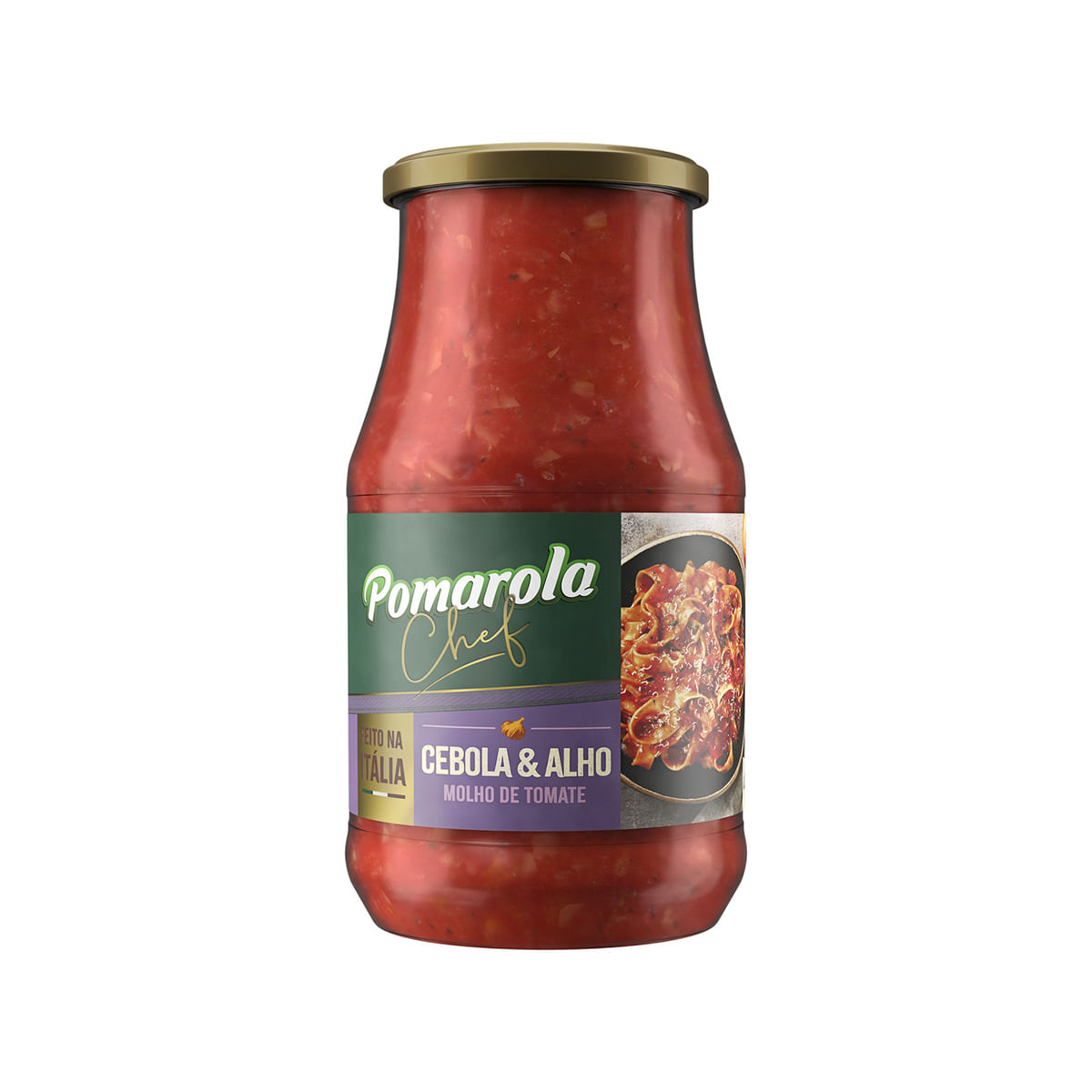 Molho de Tomate Cebola e Alho Pomarola 420 g