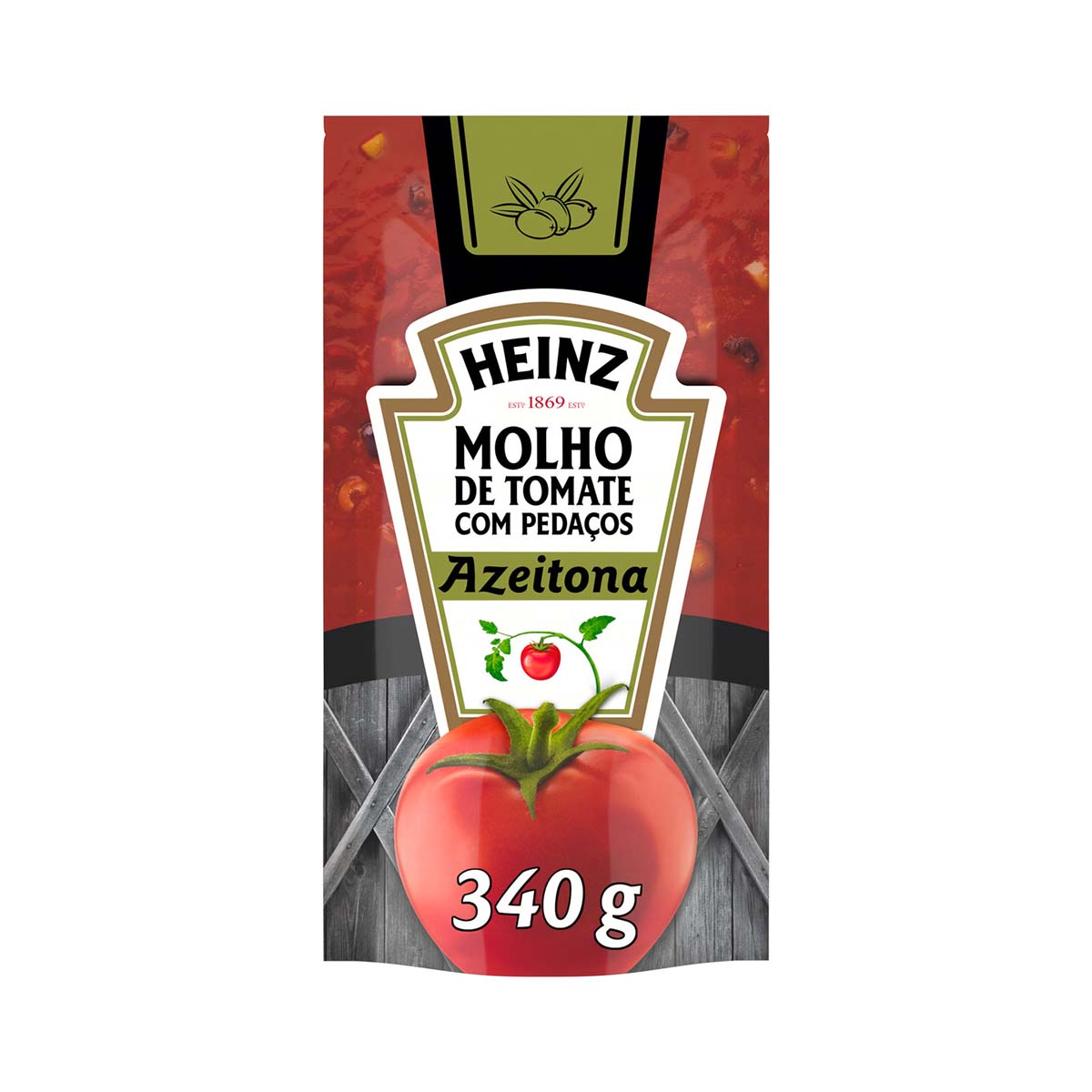 Molho de Tomate Heinz Azeitona 340 g