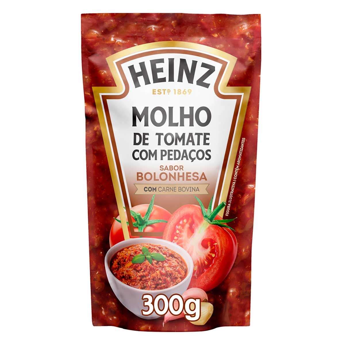 Molho de Tomate Bolonhesa Heinz 300g