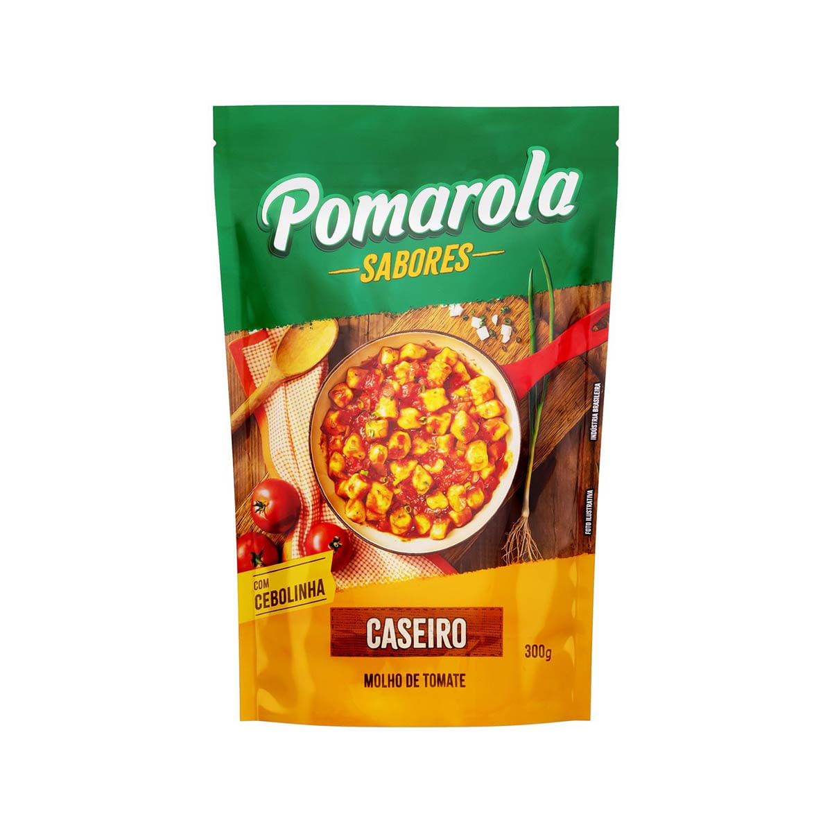 Molho de Tomate Clássico Pomarola Seu Toque Caseiro 300g