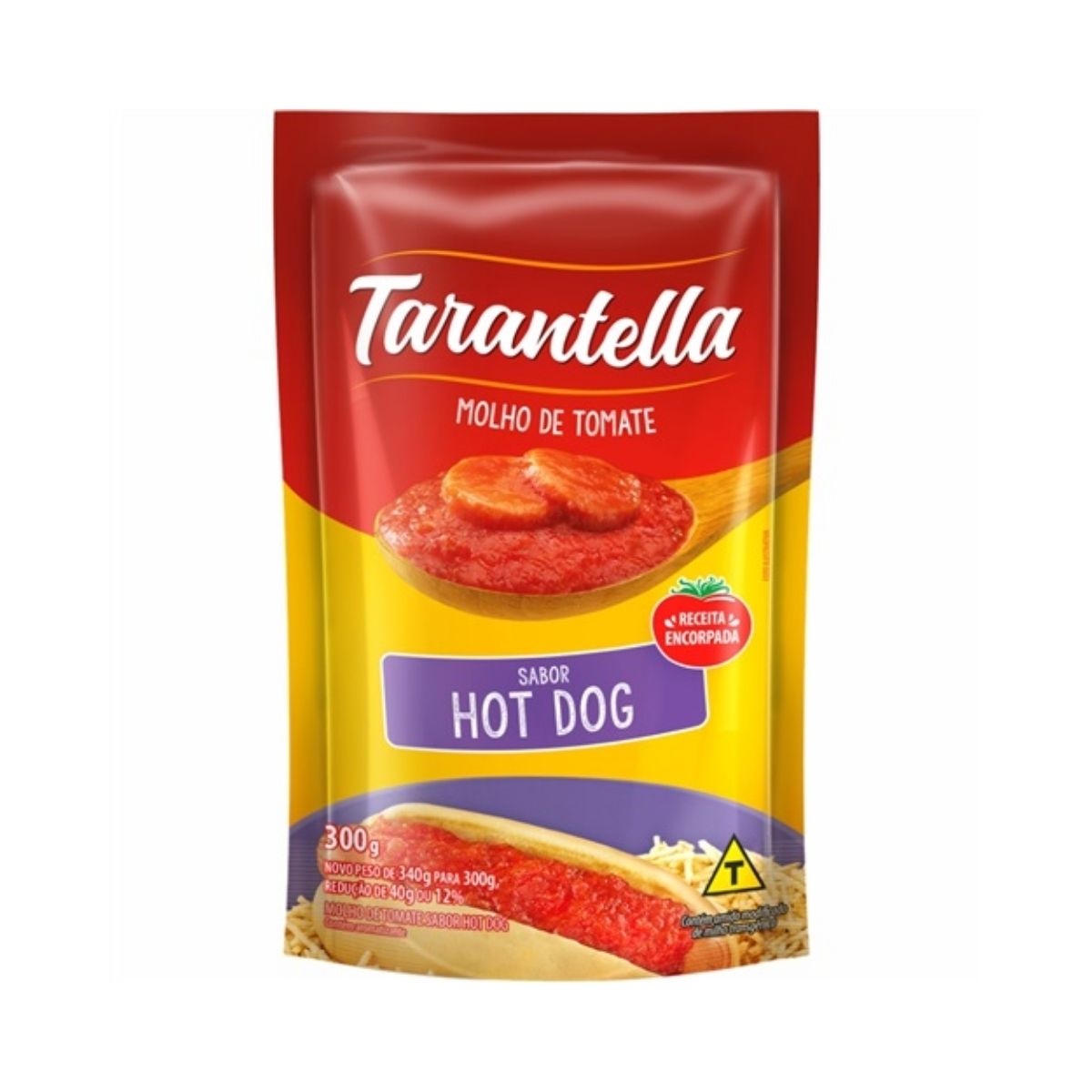 Molho Tomate Hot Dog Tarantella 300 g