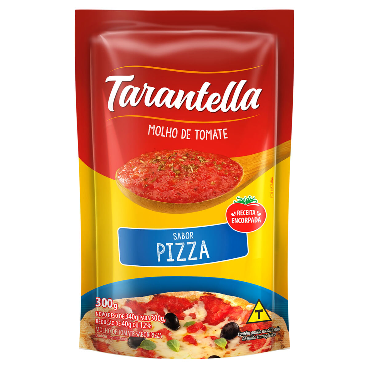 Molho de Tomate Pizza Tarantella 300g