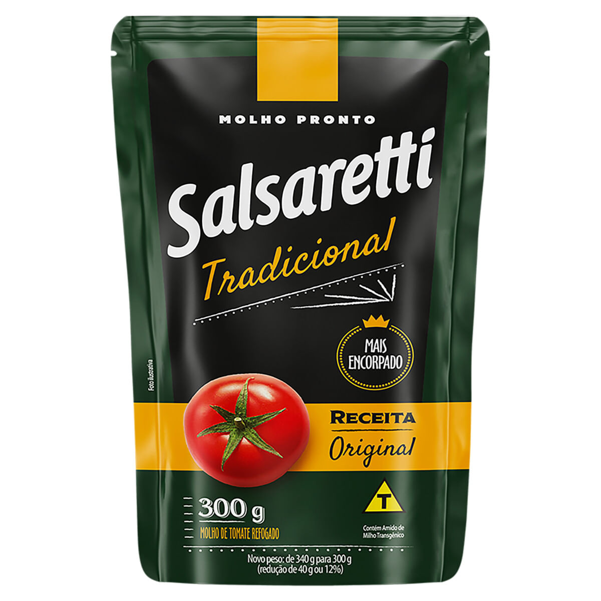 Molho de Tomate Tradicional Salsaretti 300g