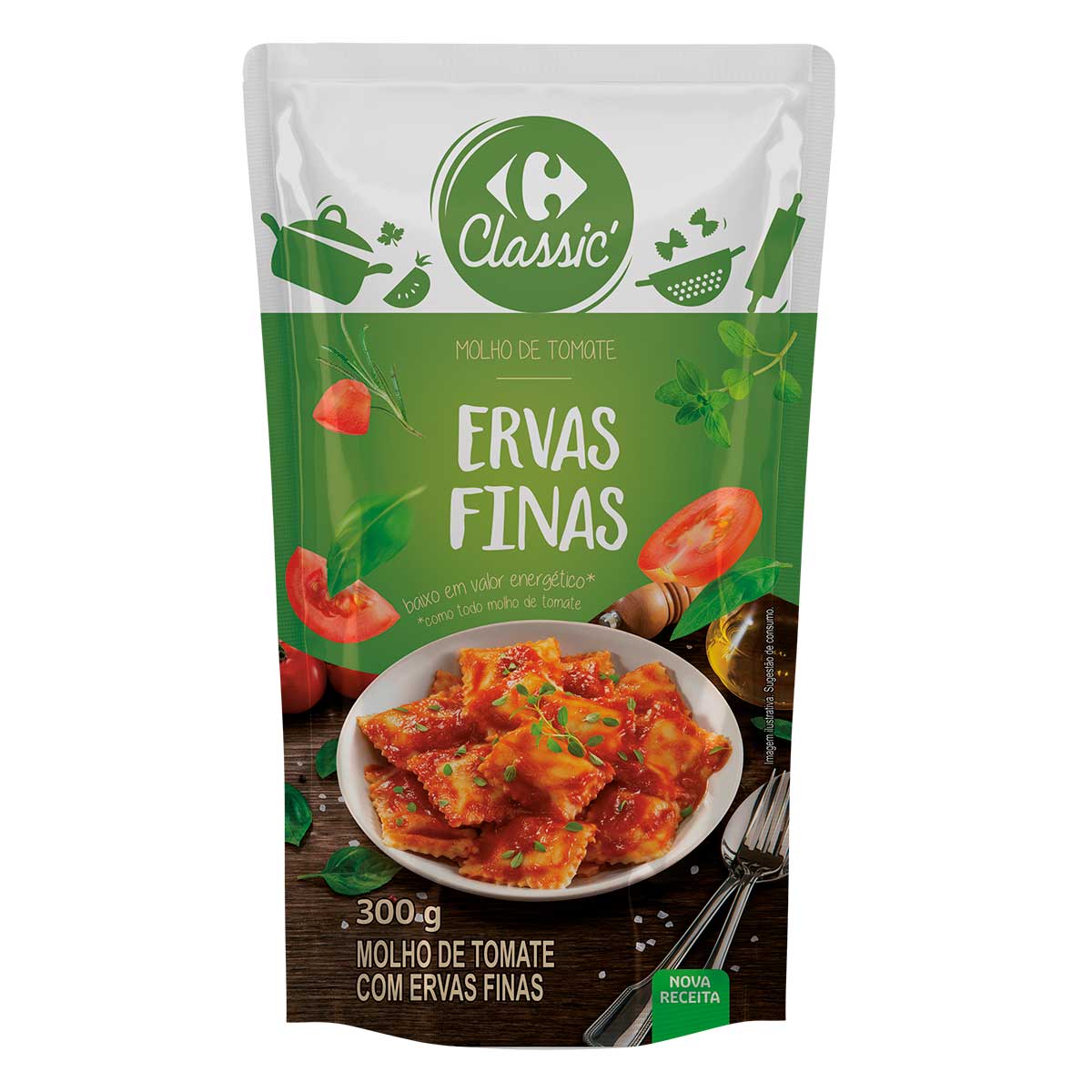 Molho Ervas Finas Stand Up 300 g Carrefour