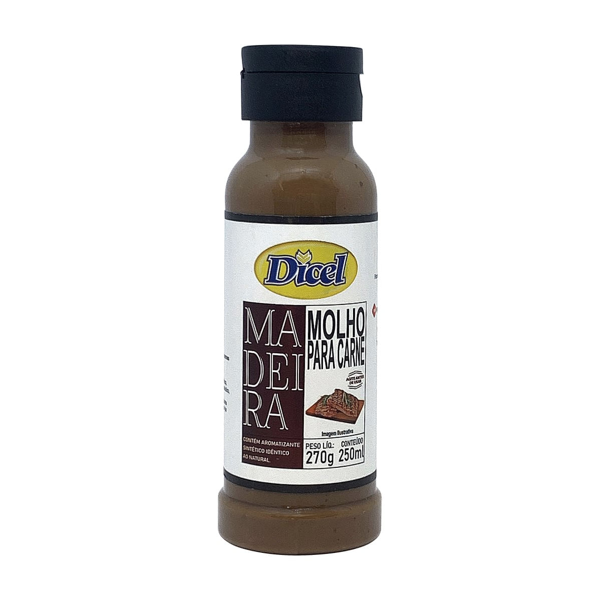 Molho para Carne Madeira Dicel 270 ml