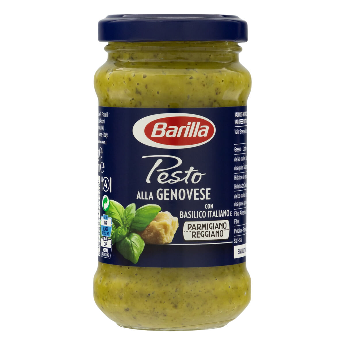 Molho Pesto Com Manjericão Barilla 190 g