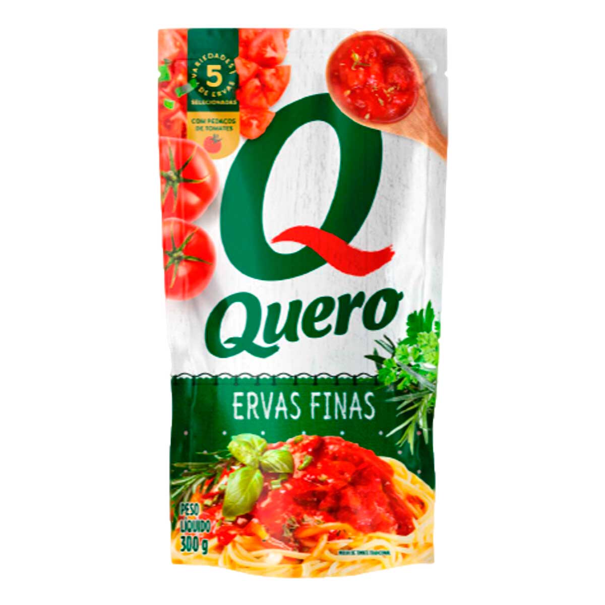 Molho de Tomate com Ervas Finas Quero 300g