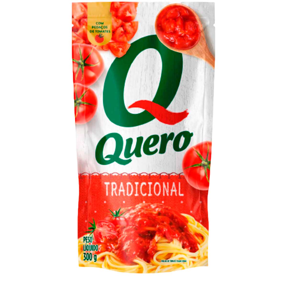 Molho de Tomate Tradicional Quero 300g